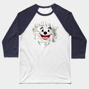 tissue paper Happy Smile Baseball T-Shirt